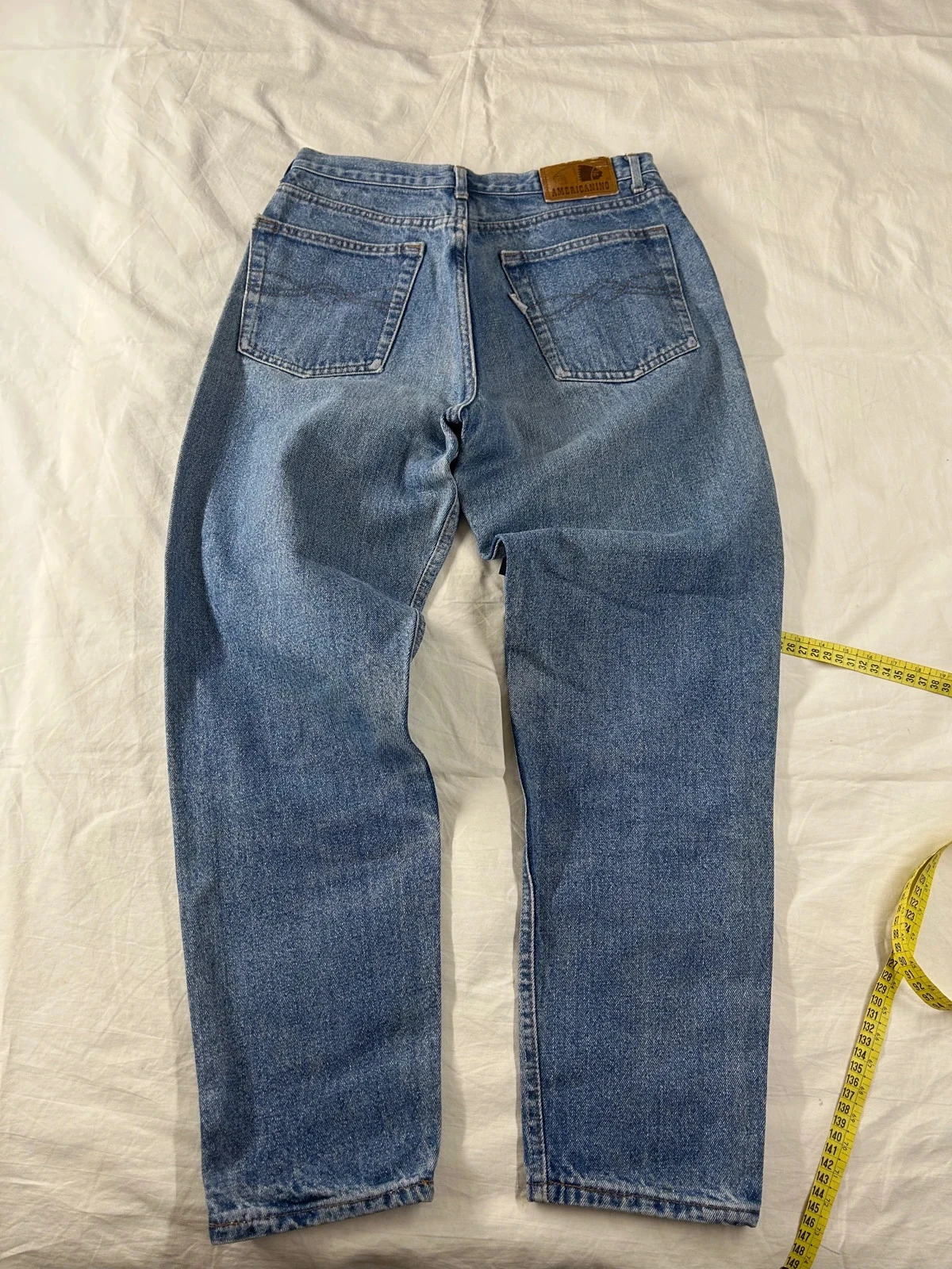 Light blue americanino vintage straight jeans size 31 – photo 13